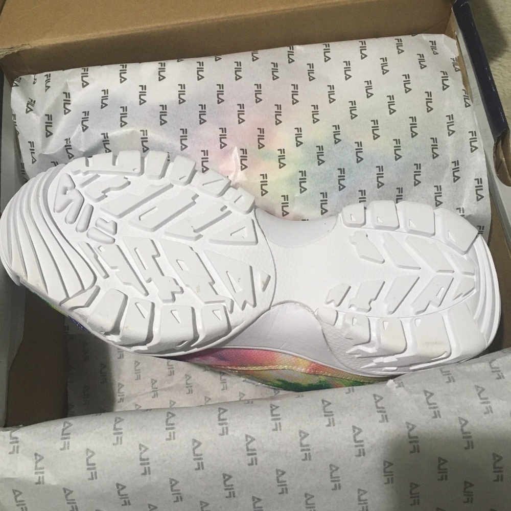 Fila Tie Dye Provenance x Fixture Sneakers BNIB - Picture 8 of 16